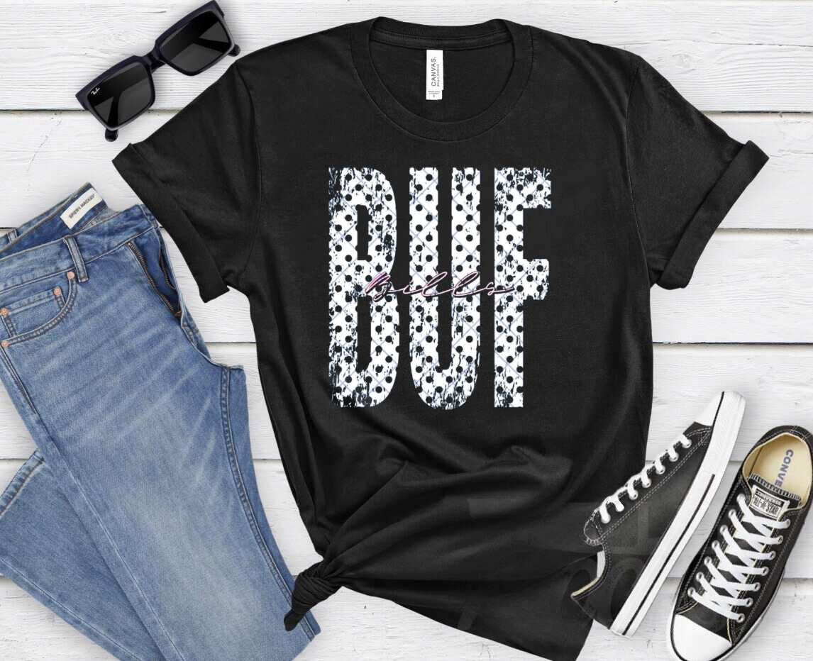Distressed BUF Bills Shirt
