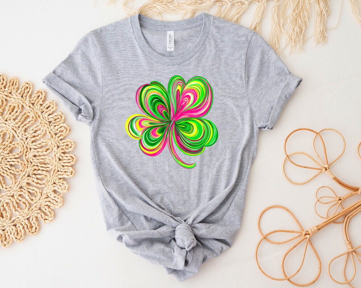 Colorful Clover St. Patrick’s Day Shirt