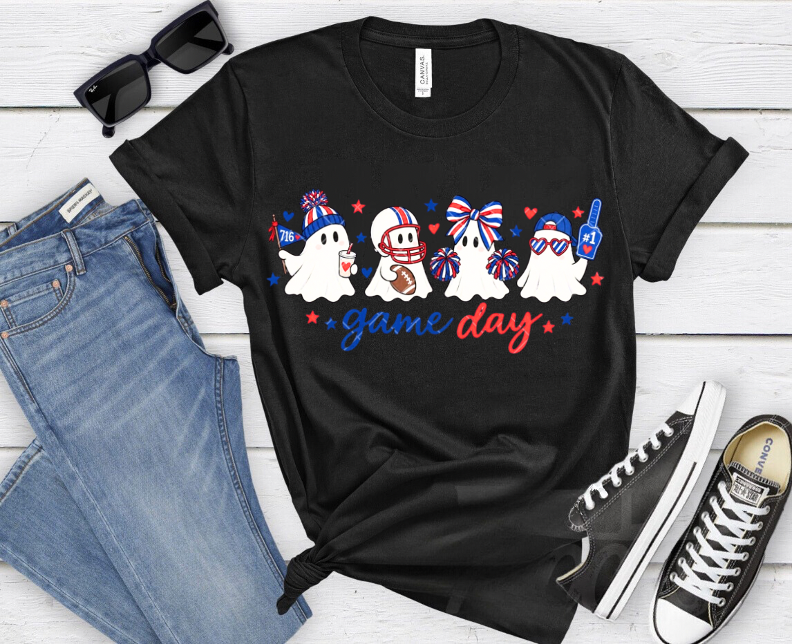 Bills Football Halloween Ghosts Shirt