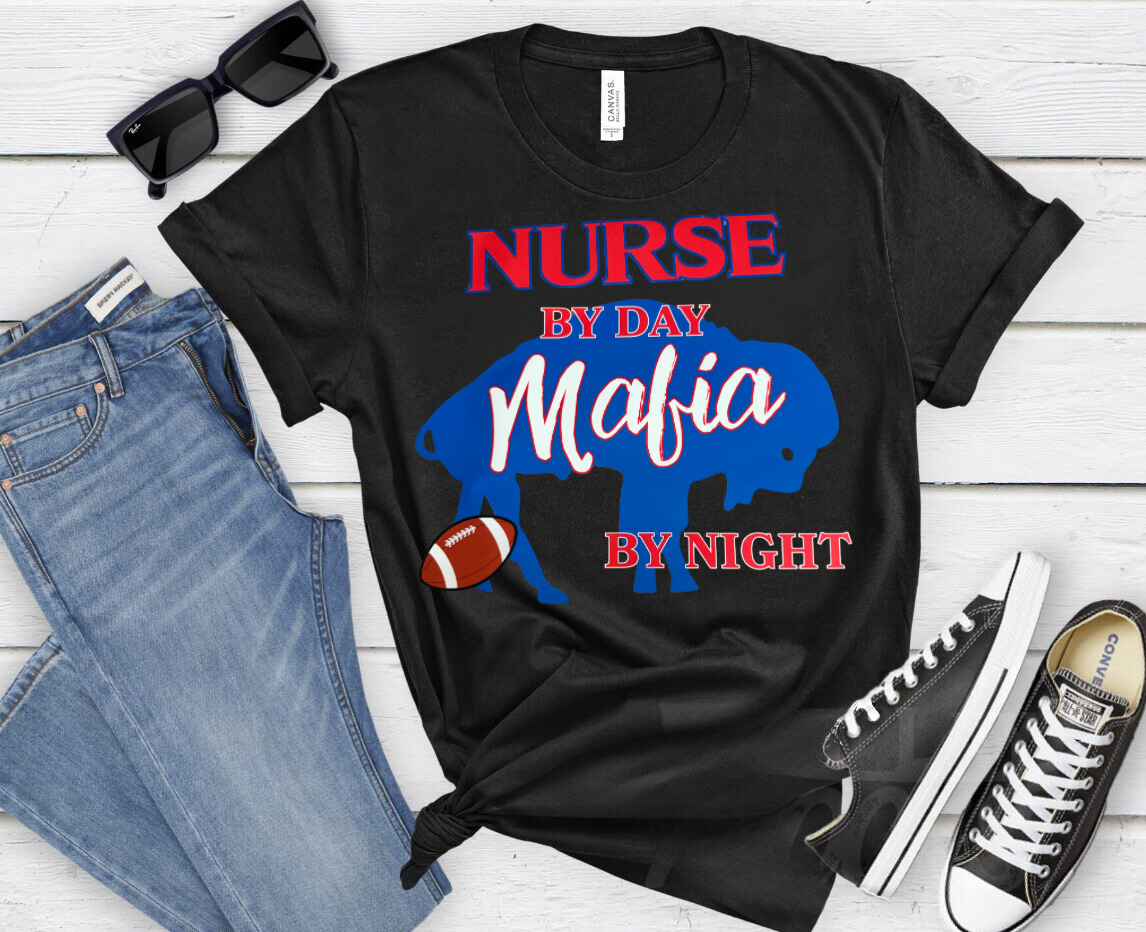 Nurse By Day Mafia By Night Shirt