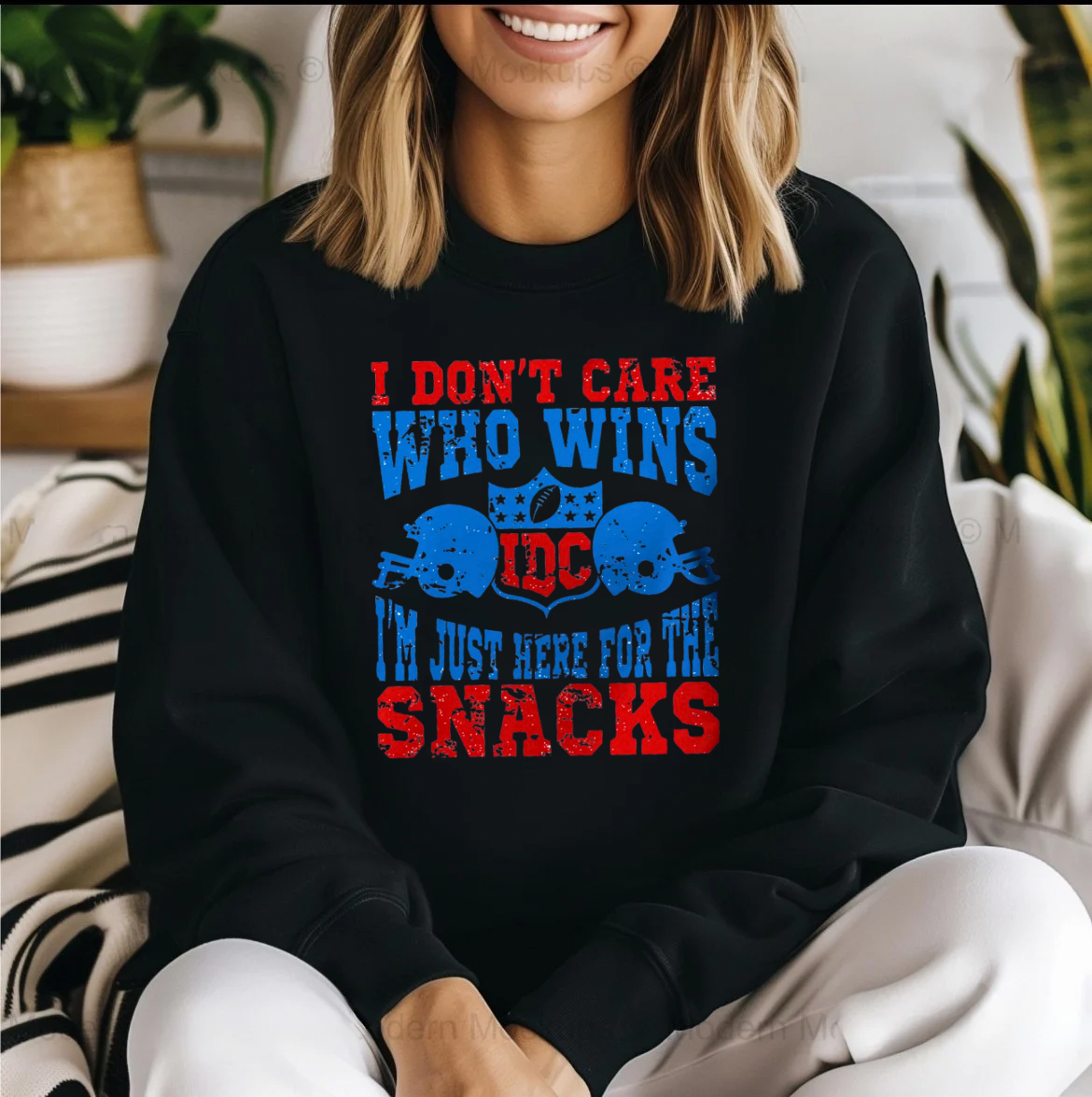 I Don’t Care Who Wins Super Bowl Shirt