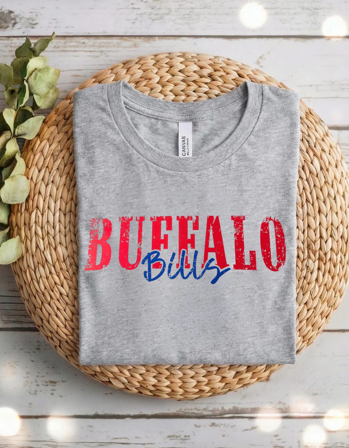 Distressed Buffalo Bills Shirt