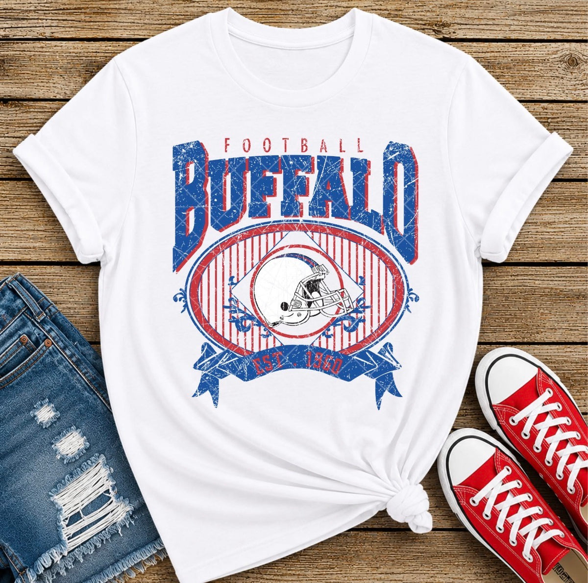 Vintage Buffalo Football Shirt