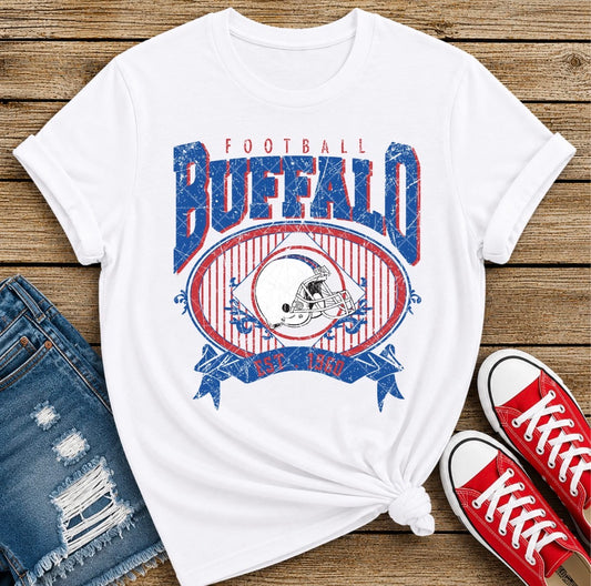 Vintage Buffalo Football Shirt