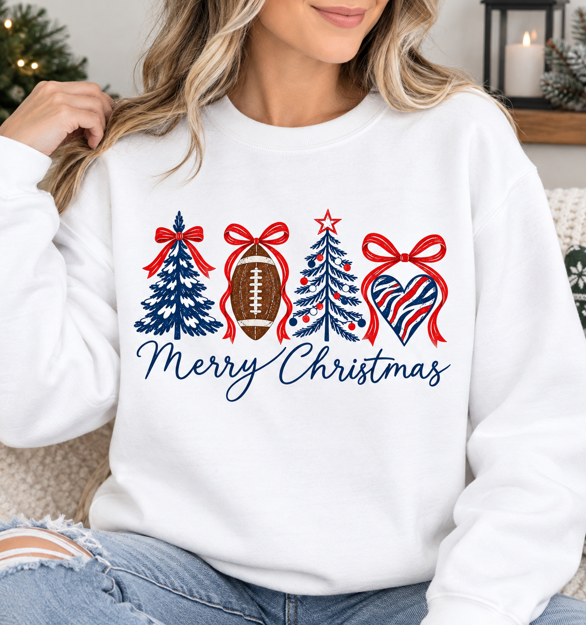 Buffalo Football Merry Christmas Shirt