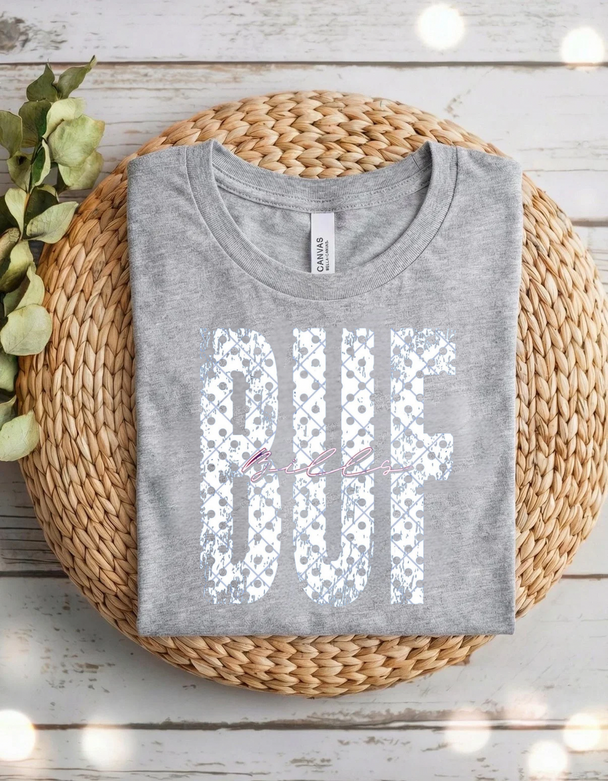 Distressed BUF Bills Shirt