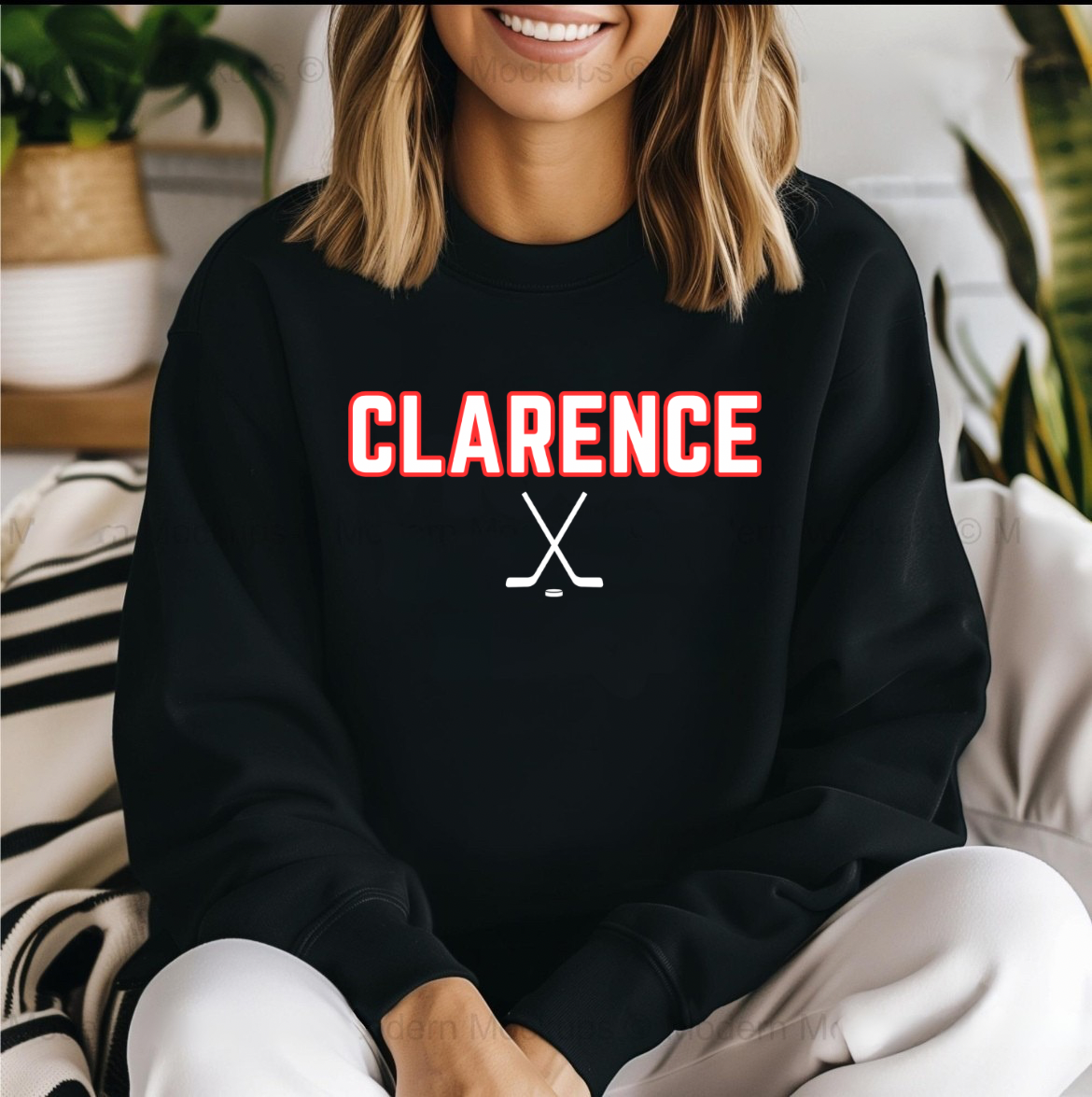 Clarence Hockey Sweatshirt